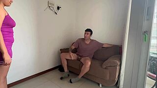 Roommate Fucks Crazy With Big Cock! Dirty Talk Ass Pussy!