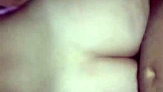 Hot redhead nymphomaniac bends over for quickie fucking in public, showing natural tits and vagina