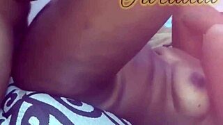 Preta Moans Loudly on Big Black Cock