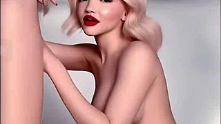 Intense blowjob from cute girl. She sucks hard and deep.