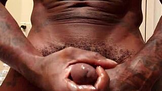 Big black hairy cock worship, man, hallelujah Johnson got me hooked!