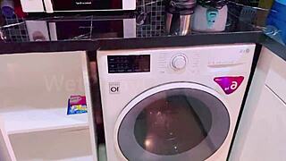 Pov Wetpinay in School Uniform Washes After Filming Porn