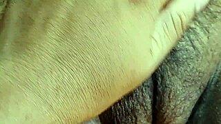 yo, check desi bhabi cleaning her hairy pussy! 🧼