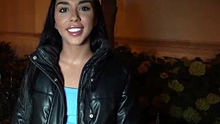 hey, gotfilled with black angel’s heavenly creampie, riding that monster cock bareback, no stopping!