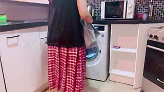 Pov Wetpinay in School Uniform Washes After Filming Porn