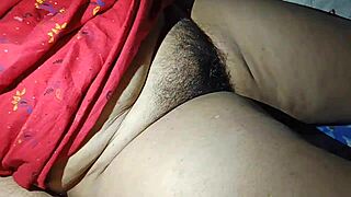 yo, check desi bhabi cleaning her hairy pussy! 🧼