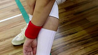 Secret Practice Footage of Japanese Busty Volleyball Team