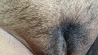 yo, check desi bhabi cleaning her hairy pussy! 🧼