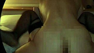Asian Amateur Handjob In Stockings