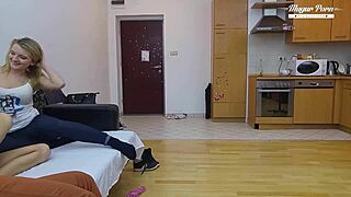 Gina Gerson & Jemma Valentine in a wild threesome fuck session