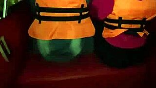 These girls shocked a guy by sucking him off on a boat! 😲