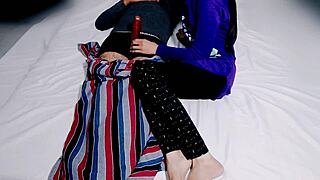 Rich Slim Wife Fucked by Big Cock Driver! New Hindi!