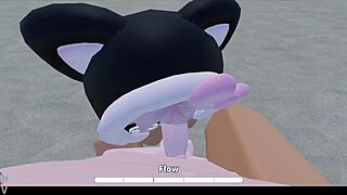 scopando ragazza su spiaggia incrocio, che brivido