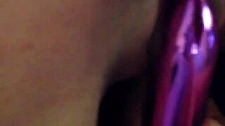 Hope xxx teases with anal beads and vibrator play