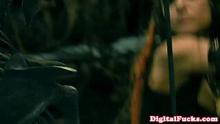 jesse jane gets up close in hairy ffm threeway