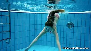 Sexy Young 18+ Girl Reveals Stunning Body Underwater in Bikini