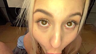 Hey, watch petite 18+ Aria Banks suck multiple cumshots?