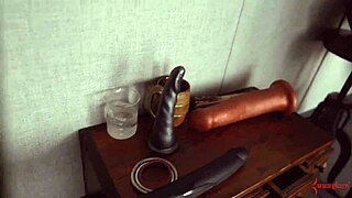 Wow, submissive Rebel Rhyder sucks cock and eats ass in wild bondage threesome! Can you handle this demented game?