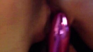 Hope xxx teases with anal beads and vibrator play