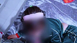 Skinny Mexican Student Gets First Anal in Uniform