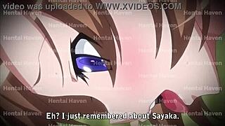 Stepsister stretches for monster cock in doggystyle