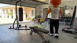 Sweaty Squats And Deep Thrusts My Personal Training With Gal Ritchie On Porndudecasting