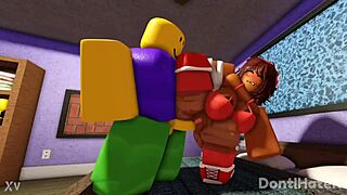 Avventura di Myra X Noob Whorblox: divertimento cartoon e marachelle.