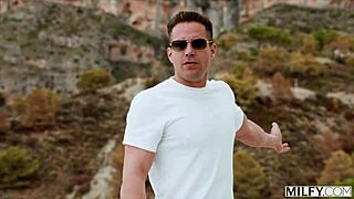 Wow, naughty blonde milf Shalina Devine seduces hubby's friend for wild doggystyle banging. Can you believe her titty fuck skills?