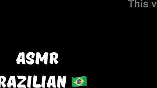 brazilian amateur masturbates to orgasm in sexy asmr session