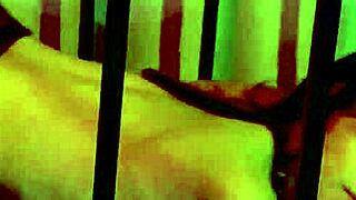 why does that submissive slut love getting fucked hard in pet play by her maledom outdoors?