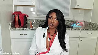 Nurse Lala Gives Jerk Off Instructions to Desperate Hospital Patient