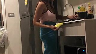 Big boobs from Thailand showing off sexy curves