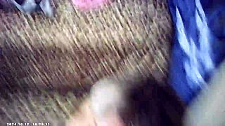 Blonde Azn with glasses hooks up with Maxxx Loadz backstage