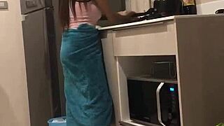 Big boobs from Thailand showing off sexy curves