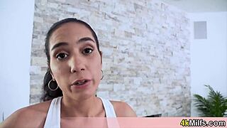 that sporty stepmom is getting her first taboo fuck and loving it