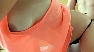 Yo, this athletic chica heats up and milks her neighbor after gym! 💦