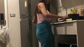 Big boobs from Thailand showing off sexy curves