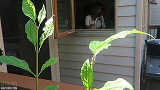 nikki fucked doggystyle from behind