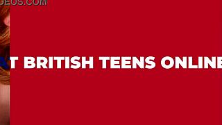 oops, i meant, british teen 18+ doing anal play with buttplug... so hot!