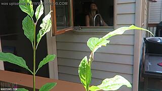 nikki fucked doggystyle from behind