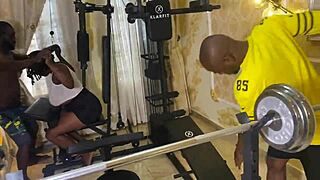 Me And Friend Fuck Gym Trainee Hard