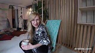 Hey, Ersties lesbians hook up for steamy first-time sex! 🔥