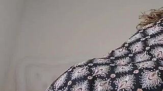 i grab my black cock for latina tits