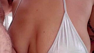 Redhead cutie Aysha slammed hard by thick prick