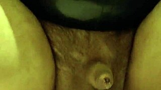 latexi69 engages in intense butt plug play with latex gear, exploring anal sensations