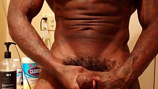 Big black hairy cock worship by hallelujah johnson pornstar