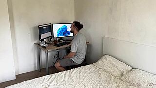 gamer girl satisfies her stepbro cuz of compromising material on her