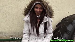 picked up a hot euro babe at the gym, she got a messy cumshot! 😜