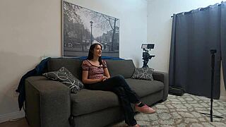 Gracie Mayy undergoes a hardcore casting interview