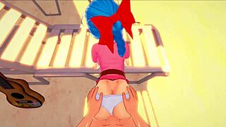 Fucking Bulma Passionately In Dragonball Hentai